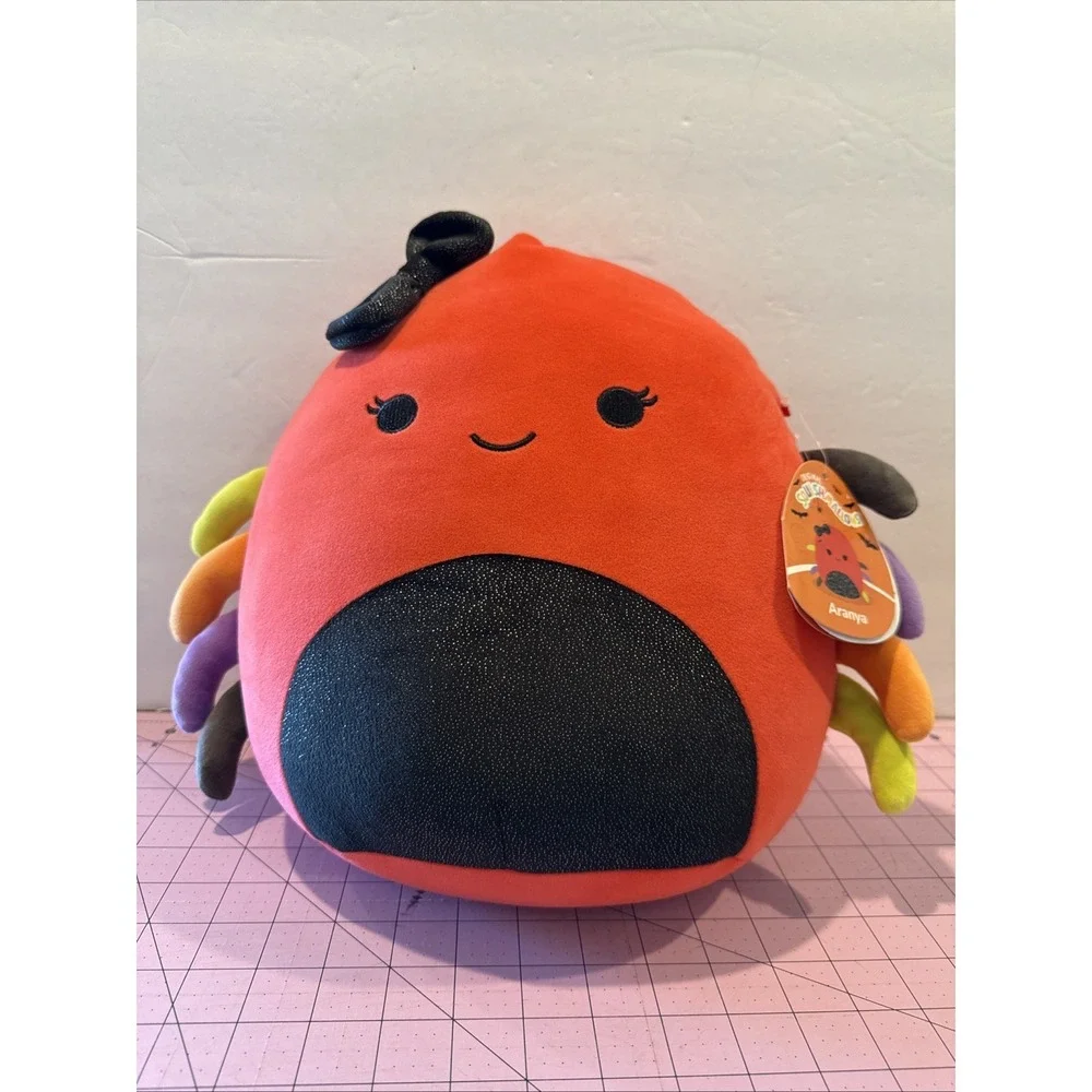 NEW Squishmallows Aranya The Red Spider 12 Inch 2025 Halloween Squishmallow‎